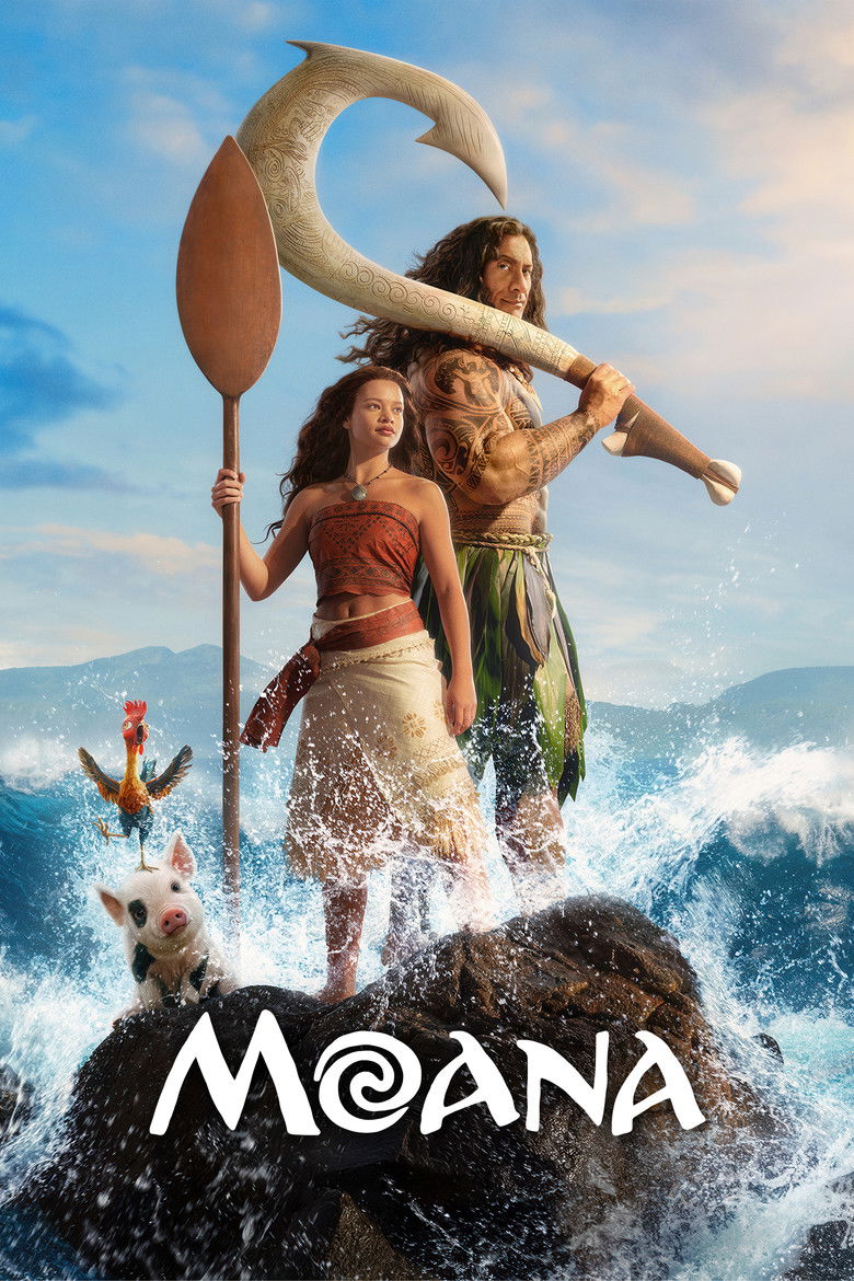 Moana — Live-Action (2026) official movie poster